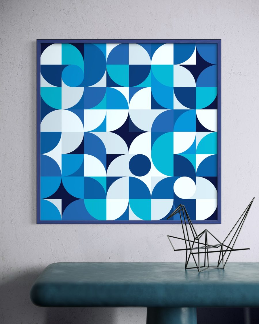 Blue Dream art print by Ákos Hajdu