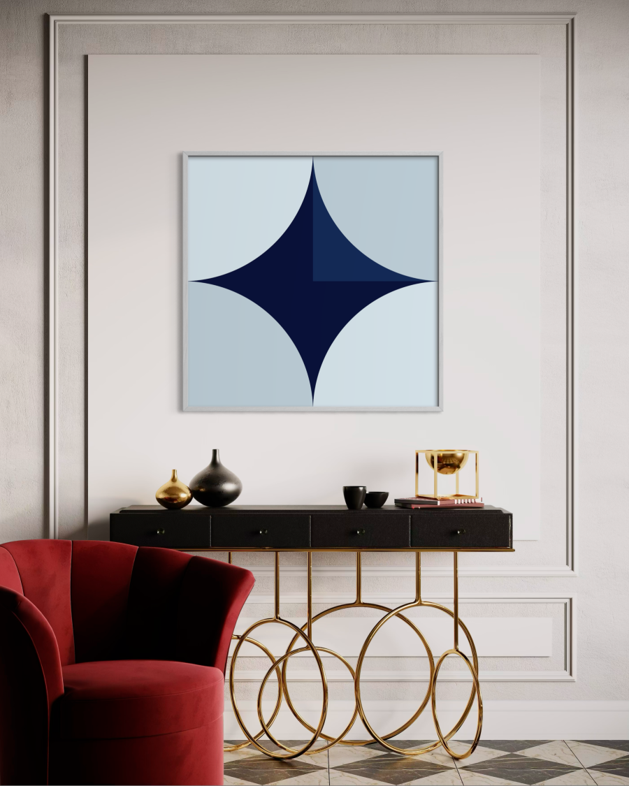 Winter Shard art print by Ákos Hajdu